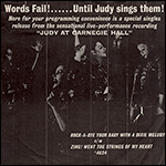 Judy At Carnegie Hall