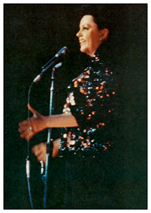 Judy at Carneige Hall