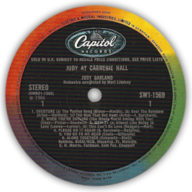 UK 1966 Carnegie Hall
