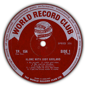 Alone With Judy Garland