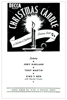 Christmas Candle Insert Cover