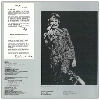 Back of album
