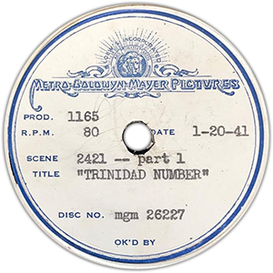 "Minnie From Trinidad" - Judy Garland