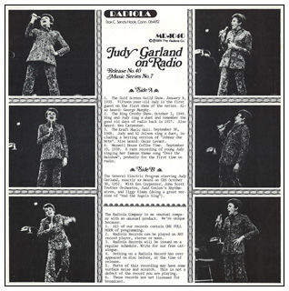Back of LP