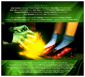 Back of packaging