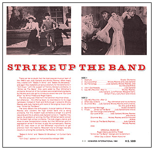 Back of album