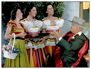 The Garland Sisters in "La Fiesta De Santa Barbara"