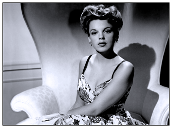 Judy Garland portrait at MGM