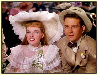 Judy Garland & Tom Drake in "Meet Me In St. Louis"