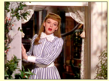Judy Garland sings "The Trolley Song"