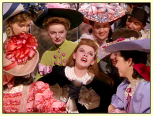 Judy Garland sings "The Trolley Song" in "Meet Me In St. Louis"